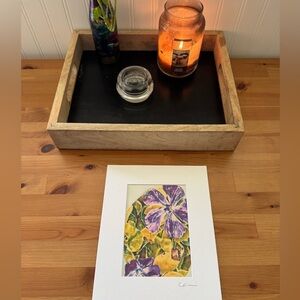 New Original Signed Photography Floral